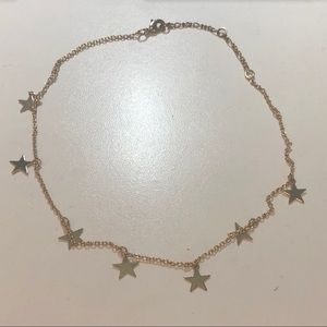 brandy melville gold star necklace